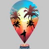 Men's Design By Humans Summer Vibes By clingcling T-Shirt - 2 of 4