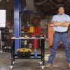 Tangkula Heavy-duty Welding Table w/ Tool Rack & Tray 5/8" Fixture Holes Bottom Shelf - 3 of 4