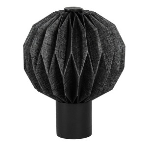 JONATHAN Y Quincy 11" Modern Minimalist Paper Pleated Orb Accent LED Table Lamp - 1 of 4