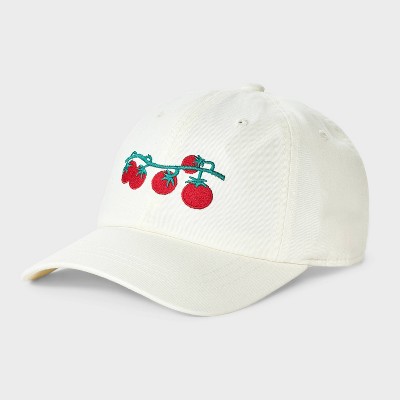 Tomato Baseball Hat - A New Day™ White