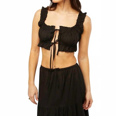 Women's Double Tie Top - WE WORE WHAT S