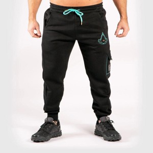 Venum Assassin's Creed Jogger Pants - Black/Blue - 1 of 2