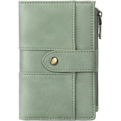 FATMOON Small Wallet for Women - RFID Blocking Compact PU Leather Bifold with 13 Card Slots & 3 ID Windows for Daily Use,Travel