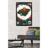 Trends International NHL Minnesota Wild - Maximalist Logo 23 Framed Wall Poster Prints - 2 of 4