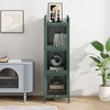 NicBex Modern 3/4-Tier Bathroom Storage Cabinet,Freestanding Cabinet with 3/4 Cubbies,Storage Cabinet for bathroom,Living Room,Bedroom&Kitchen - 3 of 4