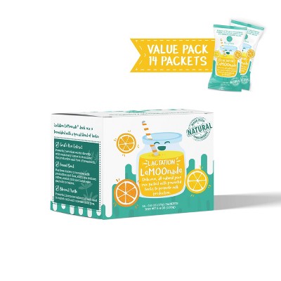 Image of Milky Mama Lactation Lemonade Dietary Supplement - 0.6oz