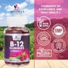 Vitamin B12 Gummies 3000mcg, Extra Strength B-12 Energy - Raspberry flavor - 60 Gummies By Nature's Nutrition - 3 of 4