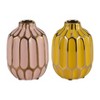 Sagebrook Home Abstract Design Small Ceramic Vases Contemporary Flower Vases for Home Office Decorative Accent - Easy Gift Idea - 2 of 4