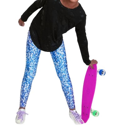 Women's Star Print Leggings - TEREZ