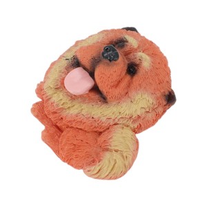 Unique Bargains Decorative Magnets Magnetic Fridge Sticker Irregular Shape Synthetic Resin Orange Red 1Pc - 1 of 3