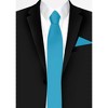 Jacob Alexander Men's Solid Color 2.75" Slim Neck Tie - 3 of 4