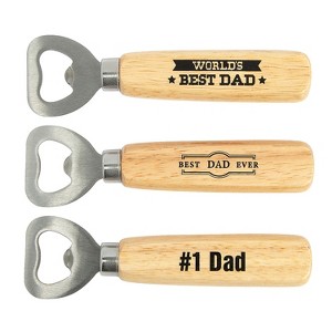 Fun Express Father's Day Bottle Openers - 3 Pc. - 1 of 2