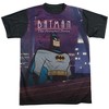 Men's Batman The Animated Series Roof Top Short Sleeve Costume T-Shirt - 2 of 4