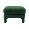 PAGED 31.5" Upholstered Ottoman, Modern Wooden Vanity Chair Coffee Table, Entryway Shoe Bench for Living Room, Bedroom - 2 of 4
