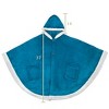PAVILIA Angel Wrap Hooded Blanket for Women Adult, Wearable Cozy Wrap Throw Fleece Shawl Cape - 3 of 4