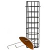 C&S Suet Ball Bird Feeder for Wild Birds, Holds 4 Suet Balls, Copper - 4 of 4