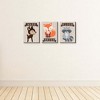 Big Dot of Happiness Woodland Creatures - Kids Bathroom Rules Wall Art - 7.5 x 10 inches - Set of 3 Signs - Wash, Brush, Flush - 3 of 4