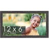 PosterPalooza | Panoramic Shabby Chic Black Picture Frame - UV Acrylic, Foam Board Backing, Hanging Hardware - 2 of 4
