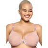 Paramour By Felina Women's Body Soft Back Smoothing T-shirt Bra (rose Tan,  40g) : Target