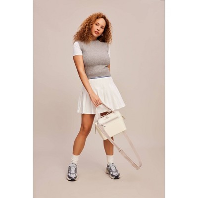 Cream Insulated Mini Cooler Bag with Recycled Polyester