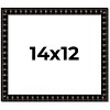 PosterPalooza | 14x12 Bamboo Picture Frame, UV Acrylic, 4 Finishes - Brown, Black, Gold, and Natural - 2 of 4