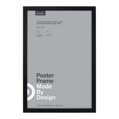 12 X 18 Poster Frame Black Made By Design Target