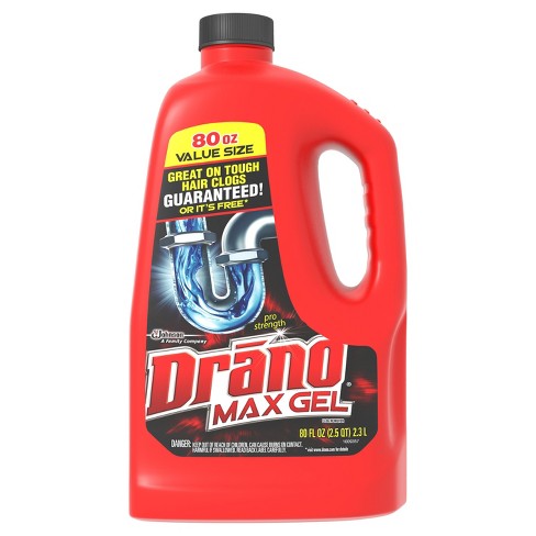 Drano Max Gel Clog Remover 80 Fl Oz