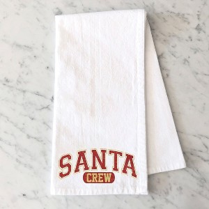 City Creek Prints Santa Crew Tea Towels - White - 1 of 2