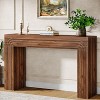 Lantine Farmhouse Console Table, 55-Inch Wooden Entryway Table with Heavy Duty Legs, Long Narrow Sofa Table Behind Couch for Hallway, Living Room - 3 of 4