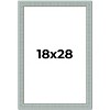 PosterPalooza | Refined Blue Picture Frame - UV Acrylic, Foam Board Backing, Hanging Hardware - 2 of 4