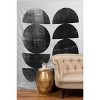 Galleryj9 Black And White Mid Century Modern Circles Tapestry - Society6 - 2 of 3