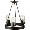 Artcraft Lighting Menlo Park 3 - Light Chandelier in  Oil Rubbed Bronze - image 4 of 4