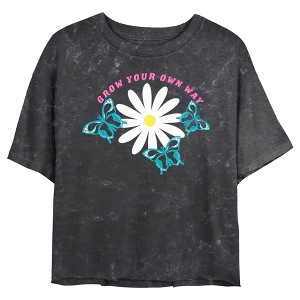 Juniors Womens Lost Gods Grow Your Own Way T-Shirt - 1 of 4