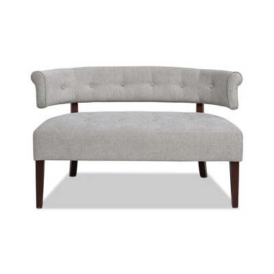 Jennifer Taylor Home Jared Roll Arm Tufted Bench Settee