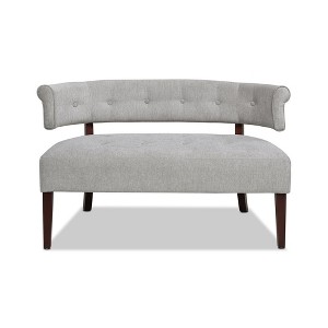 Jennifer Taylor Home Jared Roll Arm Tufted Bench Settee - 1 of 4