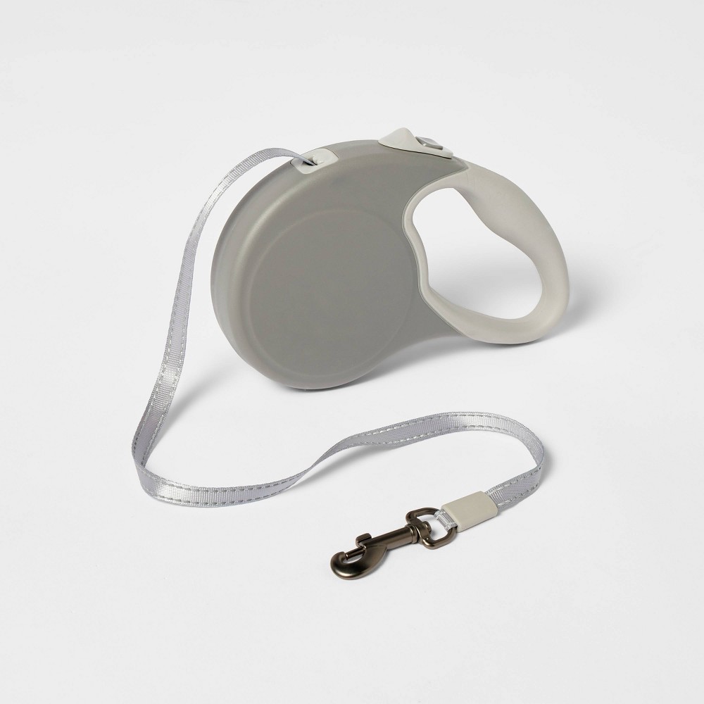 Retractable Dog Leash - S - Gray - Boots & Barkley™