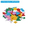 Unique Bargains Colorful DIY Self Adhesive Glitters Foam Stickers - 2 of 4