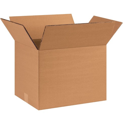 Box Partners Double Wall Boxes 14" x 10" x 10" Kraft 15/Bundle HD141010DW - image 1 of 4