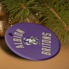 Albion College Britons Logo Porcelain Holiday Christmas Tree Ornament - 4 of 4