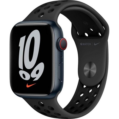 Apple Watch Nike Series 7 GPS, 41mm Midnight Aluminum Case with  Anthracite/Black Nike Sport Band (2021, 7th Generation) - Target Certified  Refurbished