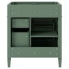 NicBex 29.3" Bathroom Storage Cabinet without Sink, Bathroom Vanity, 2 Drawers and 1 Spacious Cabinet Door for Bathroom - 4 of 4