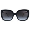 Burberry Caroll BE 4323 38538G Womens Square Sunglasses Black 54mm - 2 of 3