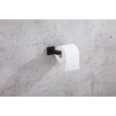 Matte Black Stainless Steel 3-Piece Bathroom Hardware Set