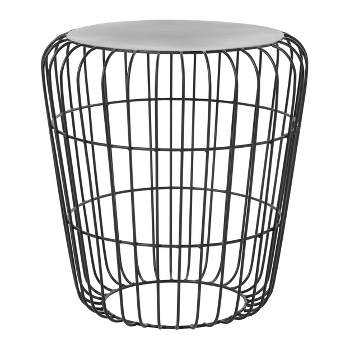 Metal Patio Accent Table - Olivia & May