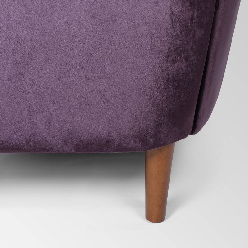Ansonia Contemporary Velvet Sofa - Christopher Knight Home, 6 of 8