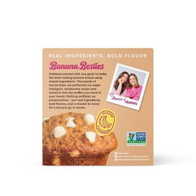 GoNanas Cinnamon Roll Banana Bread Mini Muffins - 7.5oz/5ct