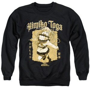 My Hero Academia Hard Rock Himiko Toga Adult Crewneck Sweatshirt - 1 of 4