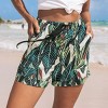 Women's Tropical Drawstring Straight Leg Shorts - Cupshe - 2 of 4