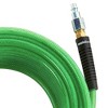 Metabo HPT 115155M 1/4 in. x 50 ft. Polyurethane Air Hose with Industrial Fittings (Green) - 2 of 3