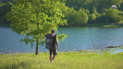 Aqua Marina Blue PVC 2 Person Inflatable Kayak